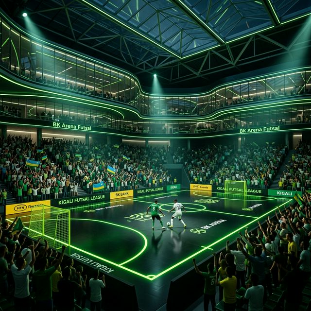 Futuristic Futsal Arena